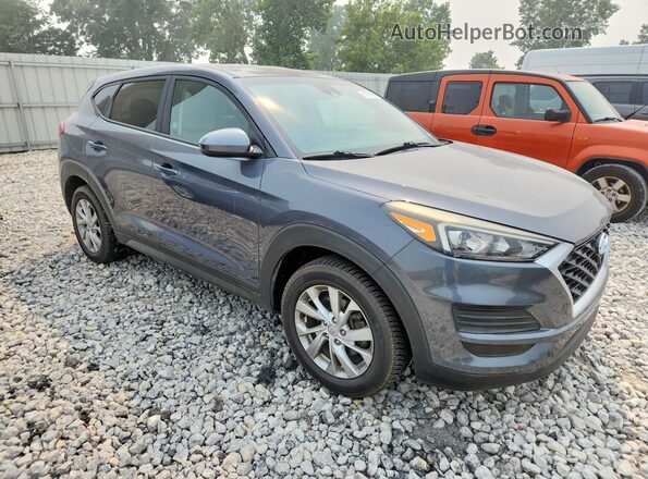KM8J2CA46KU840194 2019 HYUNDAI TUCSON Gray Delantero derecho