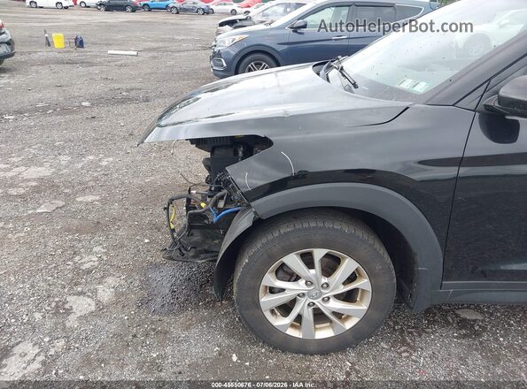 KM8J2CA46KU849087 2019 HYUNDAI TUCSON Black Դիմացի տեսք