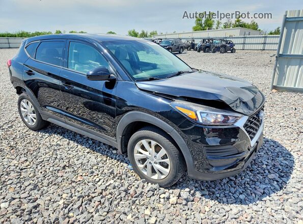 KM8J2CA46LU077787 2020 HYUNDAI TUCSON Черный Передняя правая четверть