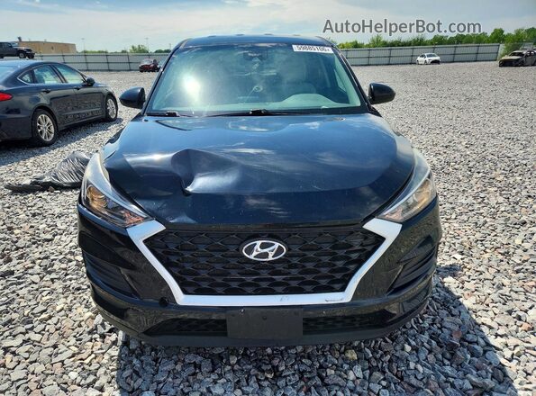 KM8J2CA46LU077787 2020 HYUNDAI TUCSON Черный Вид спереди