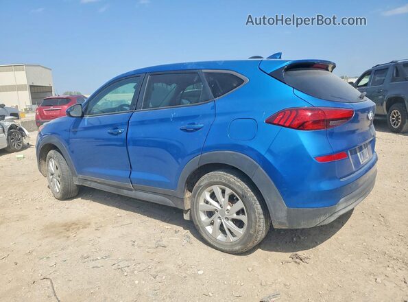 KM8J2CA46LU162693 2020 HYUNDAI TUCSON Blue Trasero izquierdo