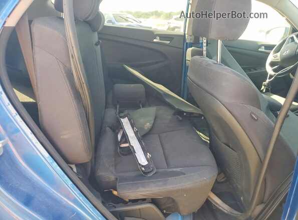 KM8J2CA46LU162693 2020 HYUNDAI TUCSON Blue Vista de los asientos traseros