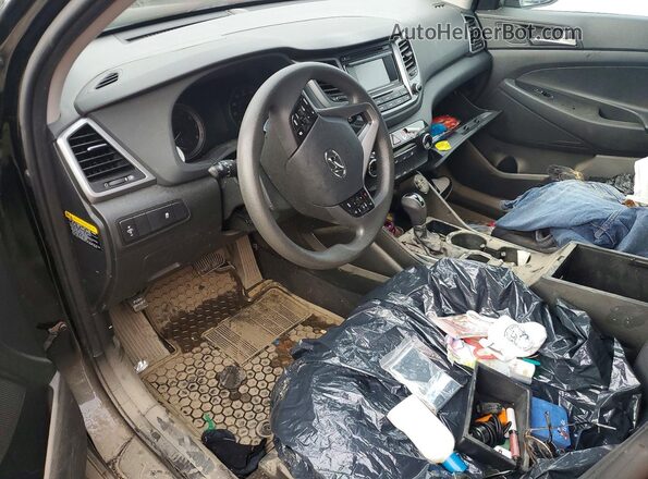 KM8J2CA47JU662603 2018 HYUNDAI TUCSON Black Vista del salpicadero