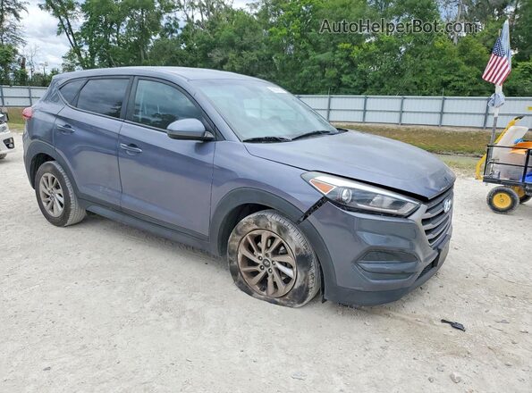 KM8J2CA47JU694435 2018 HYUNDAI TUCSON Gray Delantero derecho