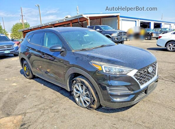 KM8J2CA47KU072841 2019 HYUNDAI TUCSON Black Передня права чверть
