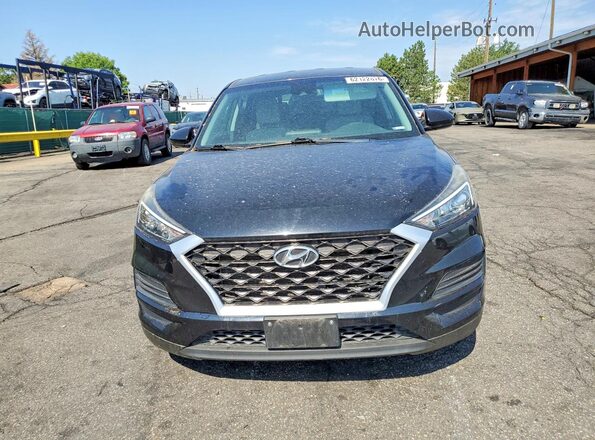 KM8J2CA47KU072841 2019 HYUNDAI TUCSON Black Вид спереду