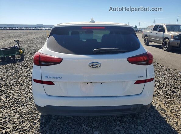 KM8J2CA47KU925321 2019 HYUNDAI TUCSON White Вид ззаду