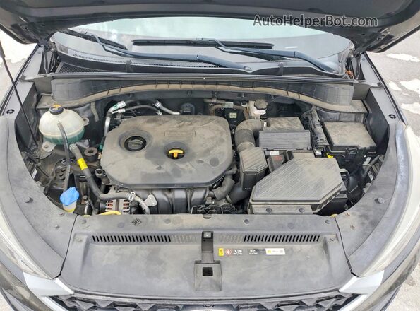 KM8J2CA47LU166218 2020 HYUNDAI TUCSON Black Widok komory silnika