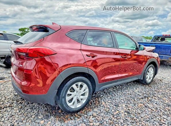 KM8J2CA47LU230239 2020 HYUNDAI TUCSON Burgundy Задня права чверть