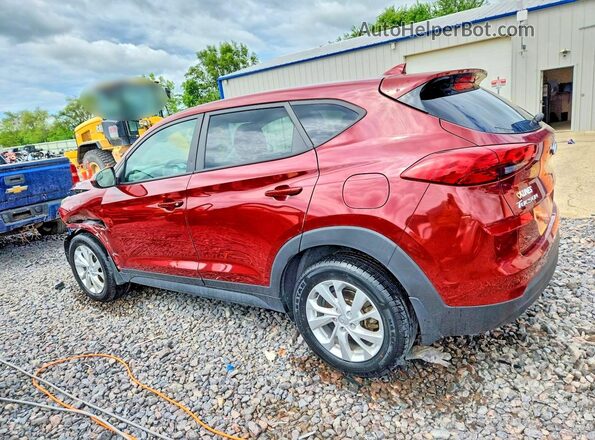 KM8J2CA47LU230239 2020 HYUNDAI TUCSON Burgundy Задня ліва чверть