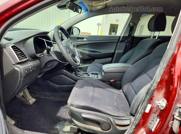 KM8J2CA47LU230239 2020 HYUNDAI TUCSON Burgundy Вид салону спереду