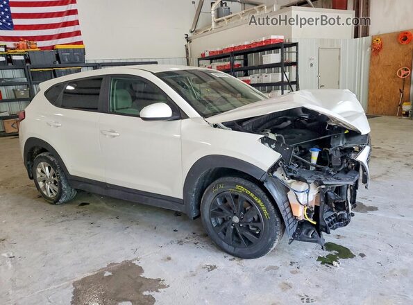 KM8J2CA47LU281045 2020 HYUNDAI TUCSON White Передня права чверть