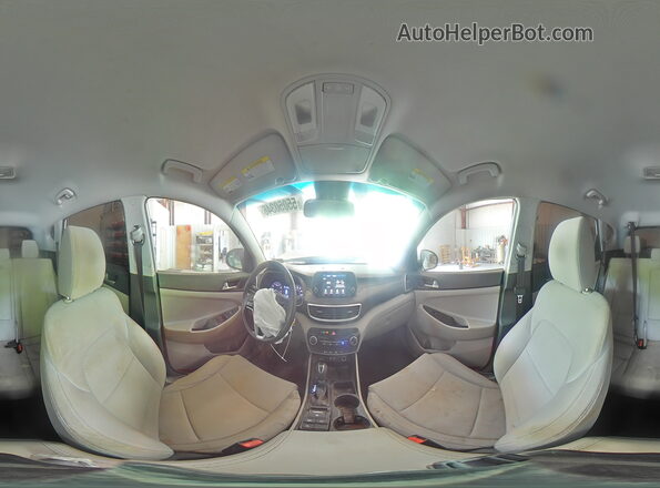 KM8J2CA47LU281045 2020 HYUNDAI TUCSON White Панорамний вид салону 360°