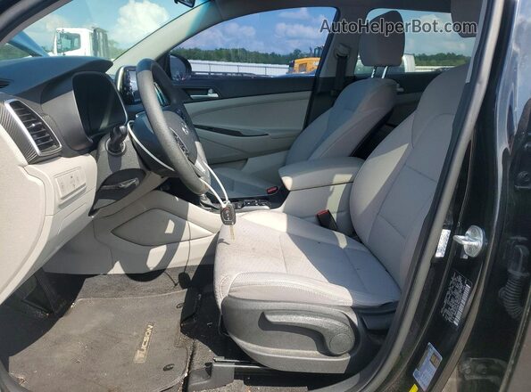 KM8J2CA47MU368221 2021 HYUNDAI TUCSON Black Front interior view