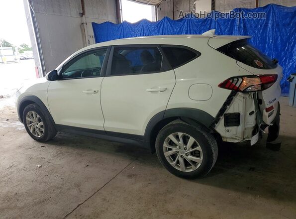 KM8J2CA48KU005651 2019 HYUNDAI TUCSON White Trasero izquierdo