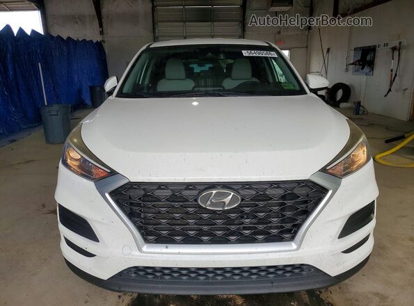 KM8J2CA48KU005651 2019 HYUNDAI TUCSON White Vista frontal