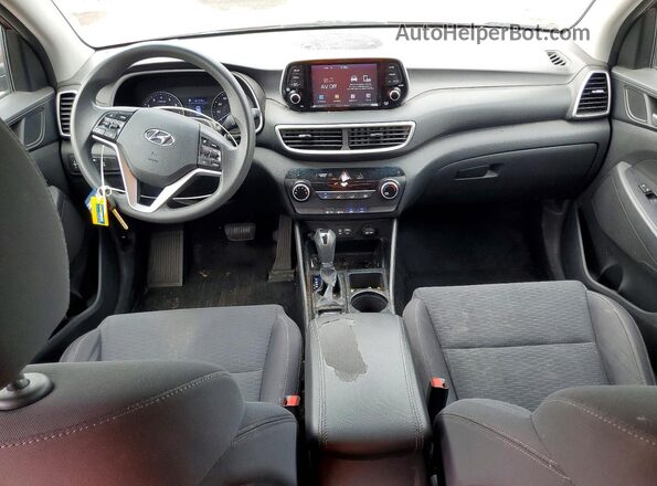 KM8J2CA48KU919155 2019 HYUNDAI TUCSON Burgundy Dashboard view