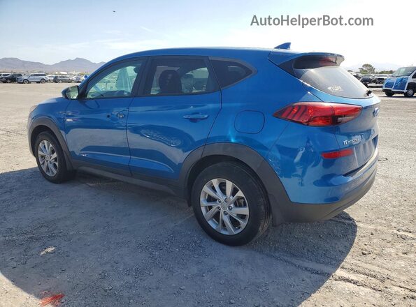 KM8J2CA48LU163098 2020 HYUNDAI TUCSON Blue Հետևի ձախ