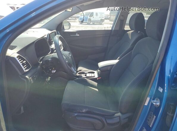 KM8J2CA48LU163098 2020 HYUNDAI TUCSON Blue Սալոնի դիմացի տեսք