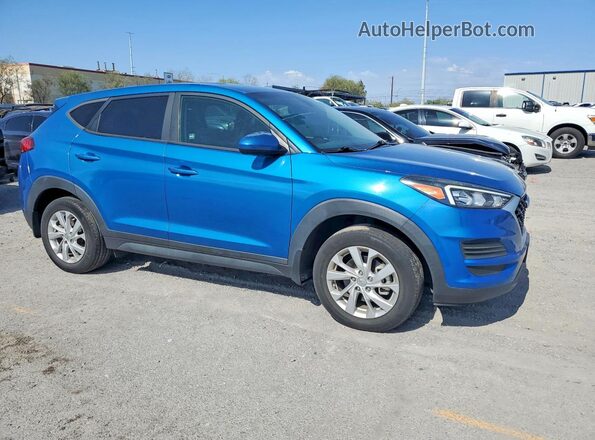 KM8J2CA48LU163098 2020 HYUNDAI TUCSON Blue Առջևի աջ