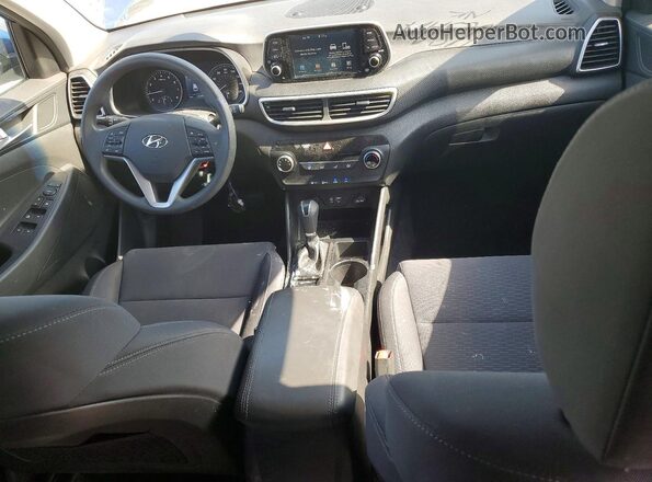 KM8J2CA48LU163098 2020 HYUNDAI TUCSON Blue Առջևի վահանակի տեսք