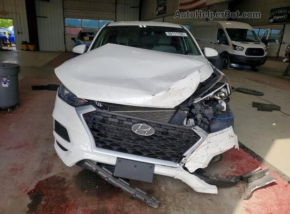 KM8J2CA48LU166356 2020 HYUNDAI TUCSON Белый Вид спереди