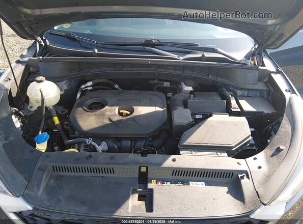 KM8J2CA48MU291343 2021 HYUNDAI TUCSON Серый Вид сзади