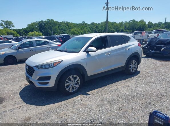 KM8J2CA49KU851092 2019 HYUNDAI TUCSON Silver Vista tres cuartos delantera izquierda
