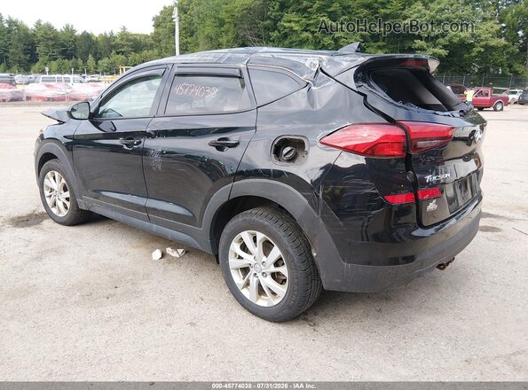 KM8J2CA49LU142650 2020 HYUNDAI TUCSON Black Trasero izquierdo