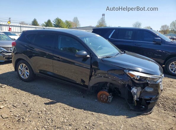 KM8J2CA4XJU630728 2018 HYUNDAI TUCSON Black Передня права чверть