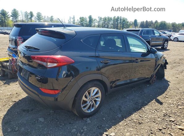 KM8J2CA4XJU630728 2018 HYUNDAI TUCSON Black Задня права чверть