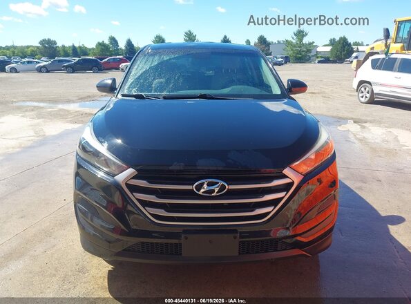 KM8J2CA4XJU719179 2018 HYUNDAI TUCSON Черный Вид задней части салона