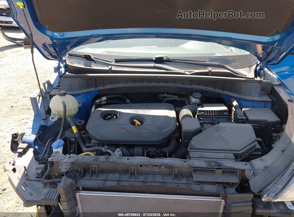 KM8J2CA4XKU918282 2019 HYUNDAI TUCSON Blue Rear view