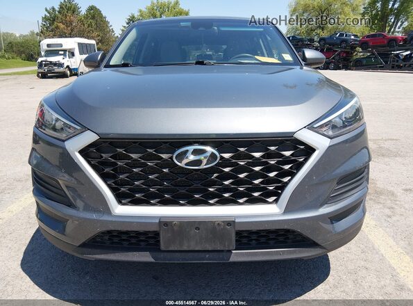 KM8J2CA4XKU988901 2019 HYUNDAI TUCSON Gray წინა ხედი