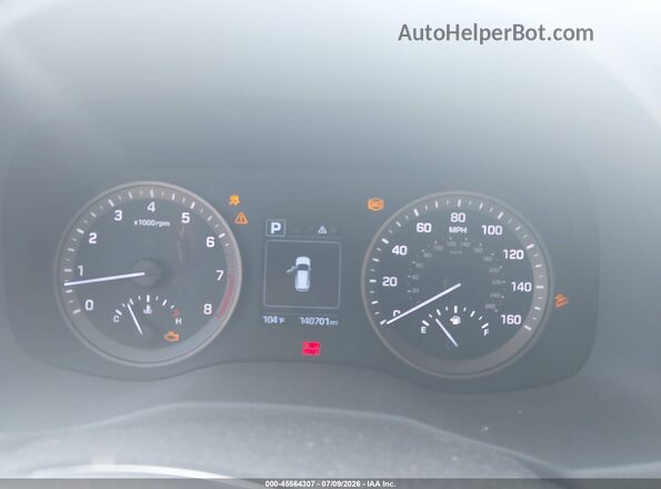 KM8J33A20GU045273 2016 HYUNDAI TUCSON White Vista de los asientos traseros