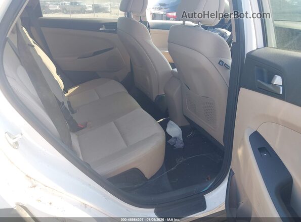 KM8J33A20GU045273 2016 HYUNDAI TUCSON White Vista de la etiqueta del VIN