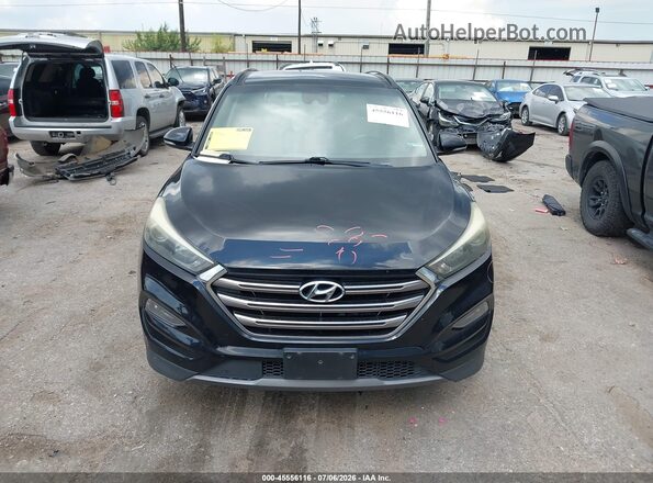KM8J33A20GU204017 2016 HYUNDAI TUCSON Black Instrument cluster view