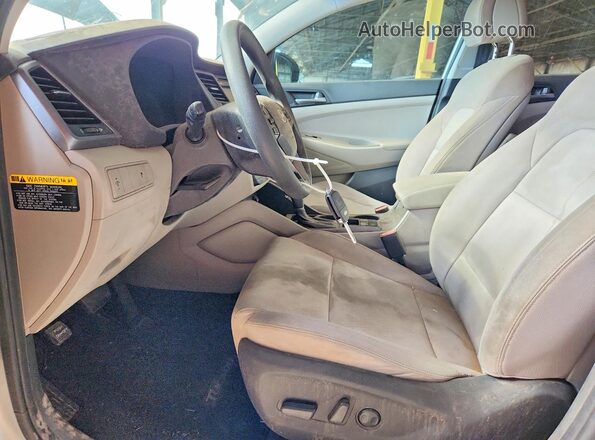 KM8J33A20GU212733 2016 HYUNDAI TUCSON Серебряный Вид салона спереди