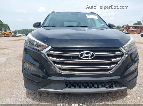 KM8J33A20GU219066 2016 HYUNDAI TUCSON Black Widok deski rozdzielczej
