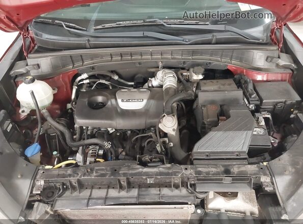 KM8J33A20HU346644 2017 HYUNDAI TUCSON Maroon Vista trasera