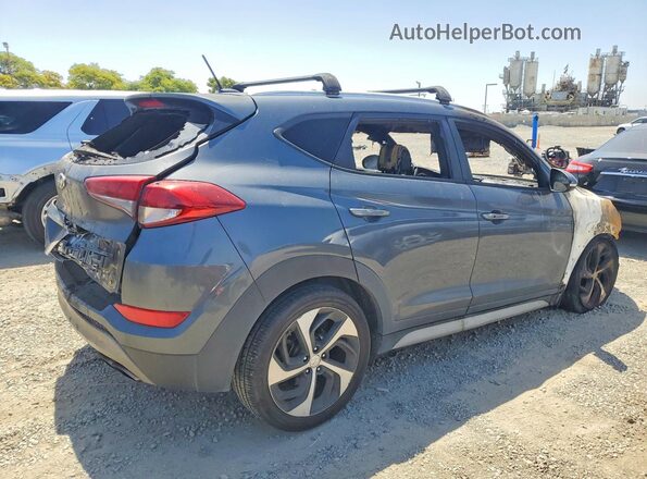 KM8J33A20HU387744 2017 HYUNDAI TUCSON Gray Rear right
