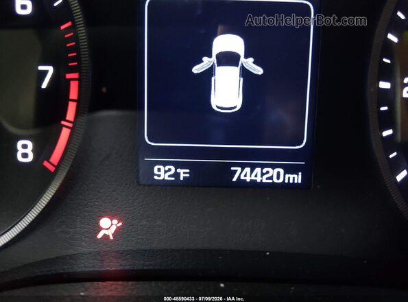 KM8J33A20HU397139 2017 HYUNDAI TUCSON Gray 