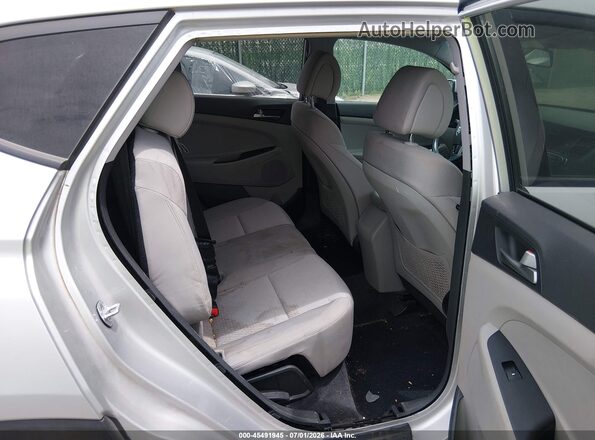 KM8J33A21GU034976 2016 HYUNDAI TUCSON Silver Вид наклейки з VIN-кодом