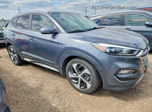 KM8J33A22HU520696 2017 HYUNDAI TUCSON Gray Przód prawy