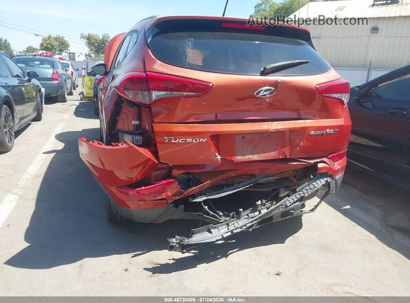 KM8J33A23GU140667 2016 HYUNDAI TUCSON Orange Вид спереду