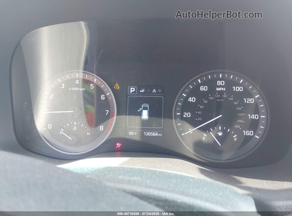 KM8J33A23GU140667 2016 HYUNDAI TUCSON Orange Вид задніх сидінь