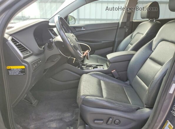 KM8J33A23GU199783 2016 HYUNDAI TUCSON Gray Widok wnętrza z przodu