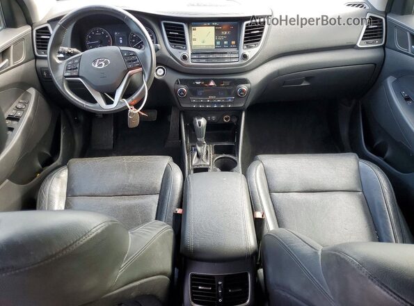 KM8J33A23GU199783 2016 HYUNDAI TUCSON Gray Widok deski rozdzielczej