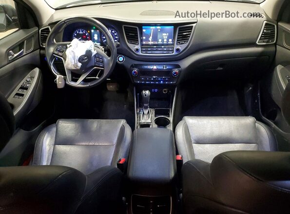 KM8J33A24GU148244 2016 HYUNDAI TUCSON Gray Առջևի վահանակի տեսք