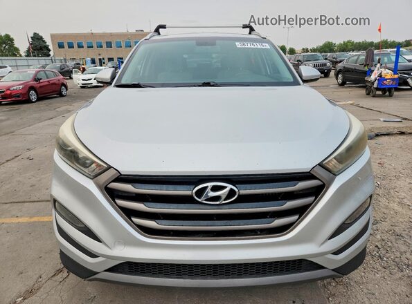 KM8J33A24GU217370 2016 HYUNDAI TUCSON Silver Front view